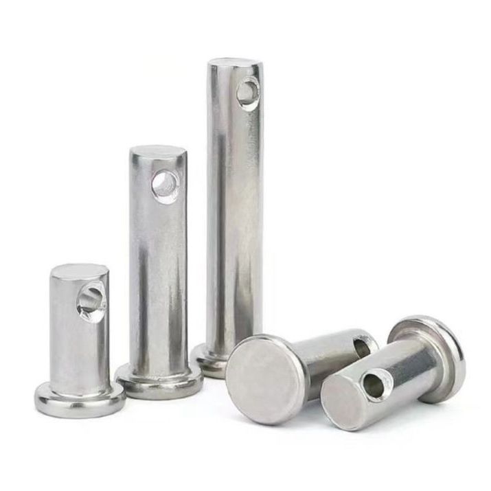 平頭帶孔銷軸 GB882 不銹鋼(304/316)碳鋼 合金鋼